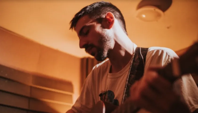 El artista barranquillero Ed Keziah.