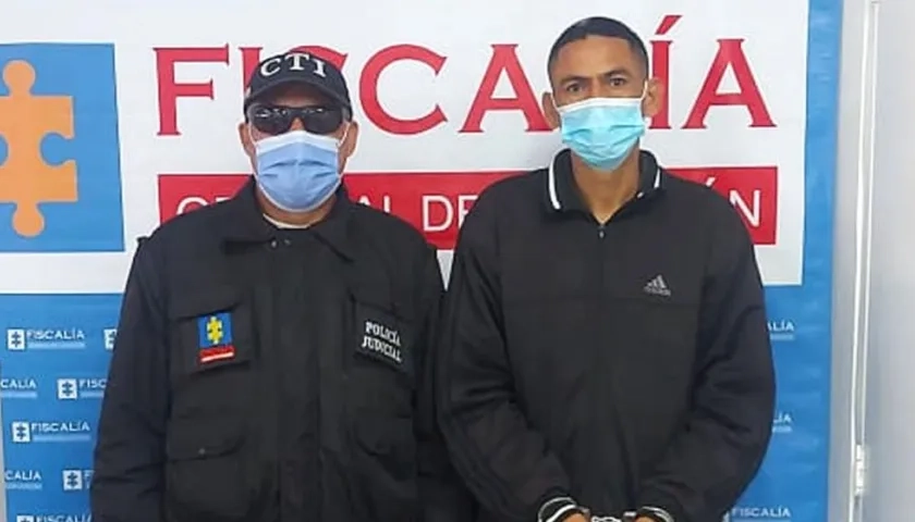 Alias 'Chelito', capturado en Bogotá.