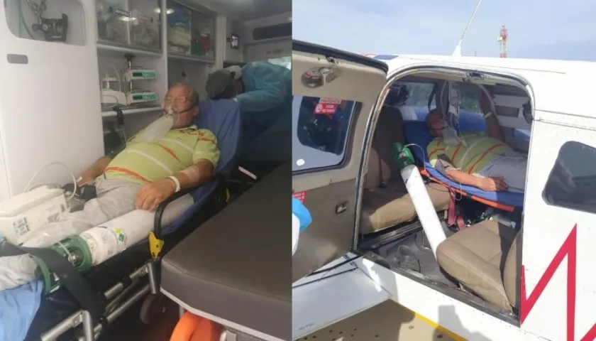 El paciente Joaquín Fernando Romero Avendaño.