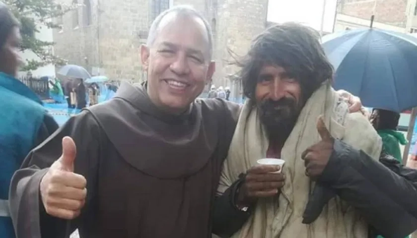 El sacerdote franciscano Gabriel Gutiérrez Ramírez.