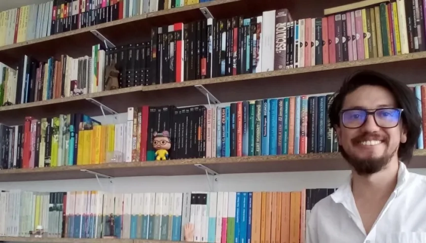 El escritor colombiano Rodrigo Bastidas Pérez.