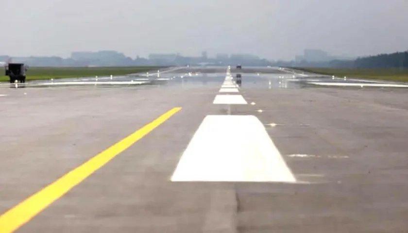 El contratista tuvo a su cargo la repavimentación de la pista de El Dorado.