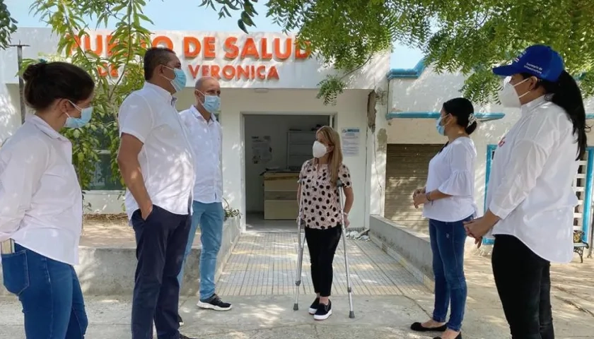 Puesto de Salud en Santa Verónica.