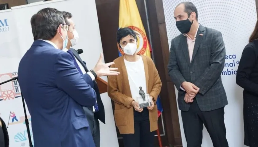 La escritora caleña Natalia Jiménez Cardozo.