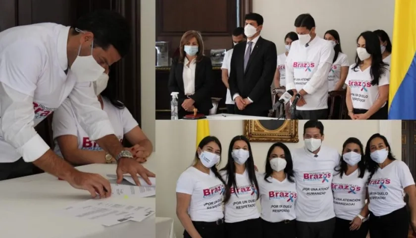 Senador Mauricio Gómez radicó el proyecto en el Congreso.