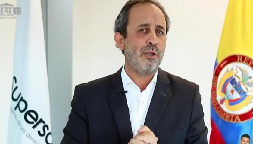 Fabio Aristizábal, superintendente de Salud.