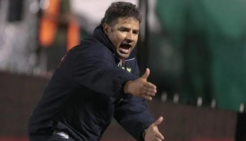 El técnico Guillermo 'Teacher' Berrío.