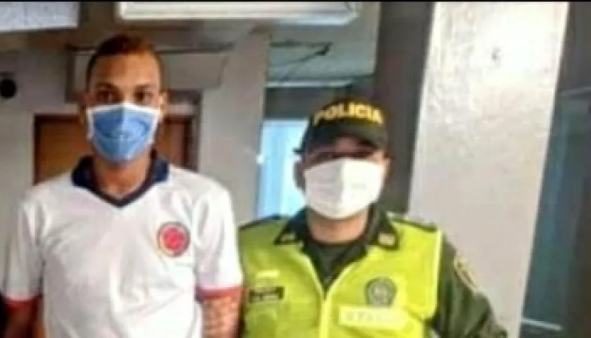 Iván Andrés Borrero Oyola, alias 'Gato negro'.