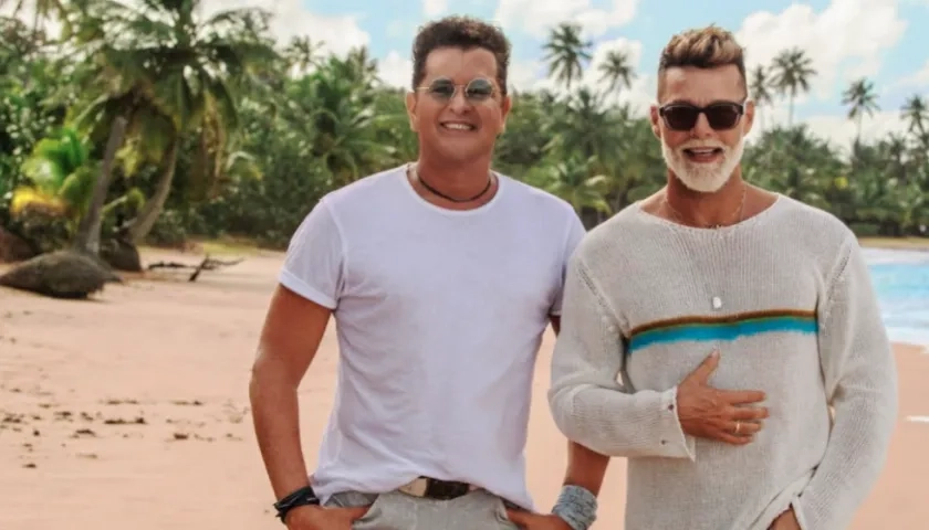 Carlos Vives y Ricky Martin.