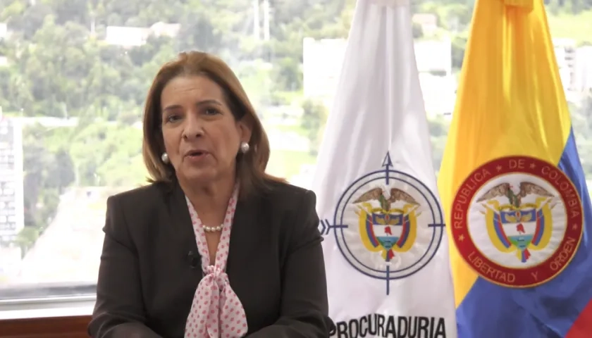 La Procuradora General, Margarita Cabello.