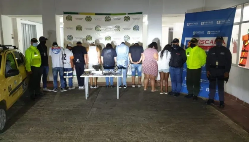 Banda "Los tierreros".