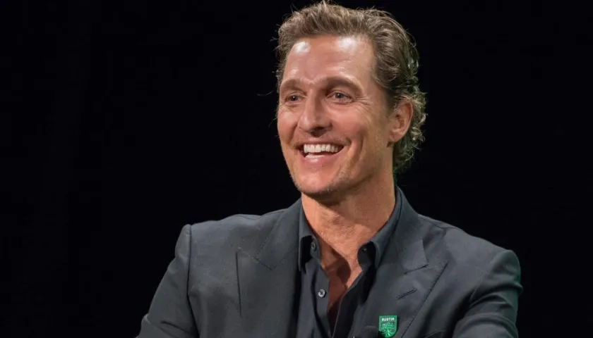 El actor Matthew McConaughey.