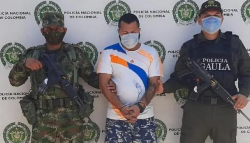 Carlos Andrés Quevedo Jaraba, alias 'Carlitos'.