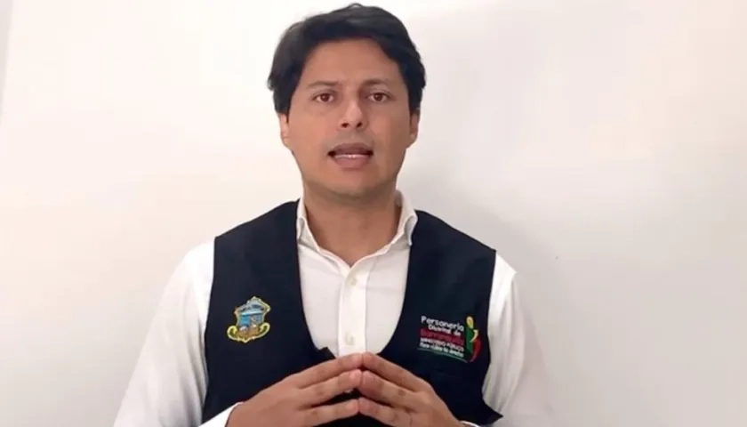 Miguel Alzate Salcedo, Personero de Barranquilla.