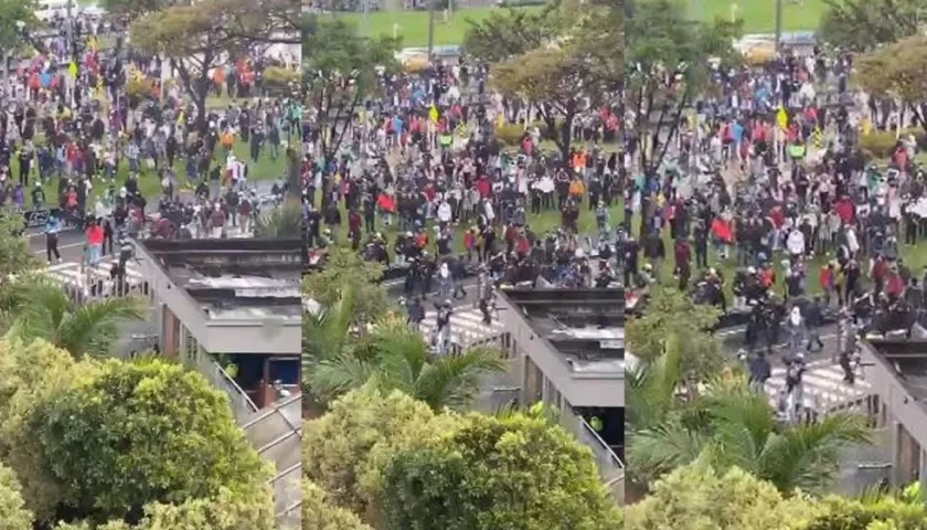 Vándalos se ensañaron contra sedes de Noticias RCN y NTN24