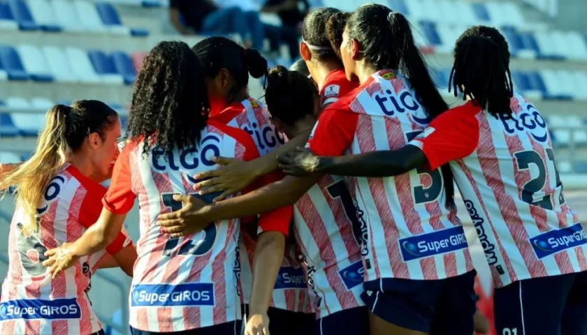 Jugadoras del Junior femenino. 