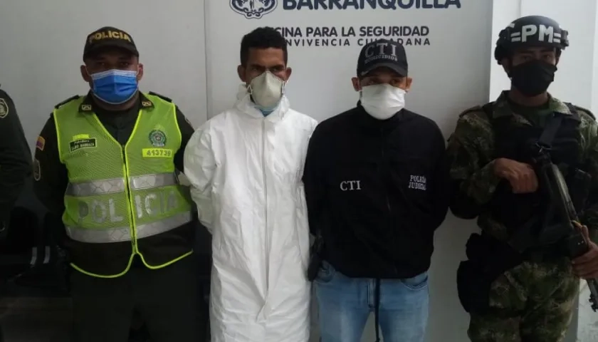 Gustavo Junior Ferrer Balza, alias 'El Papo'.