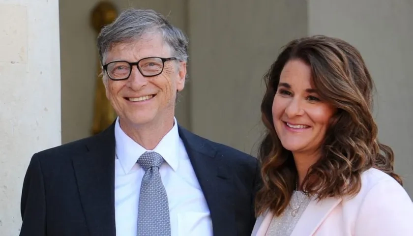 Bill y Melinda Gates.