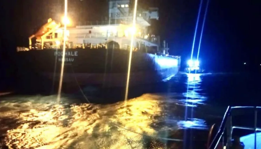 Maniobras de remolque.