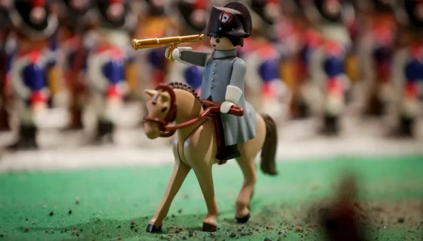 La exhibición repasa además otros momentos importantes en la vida de Napoleón.