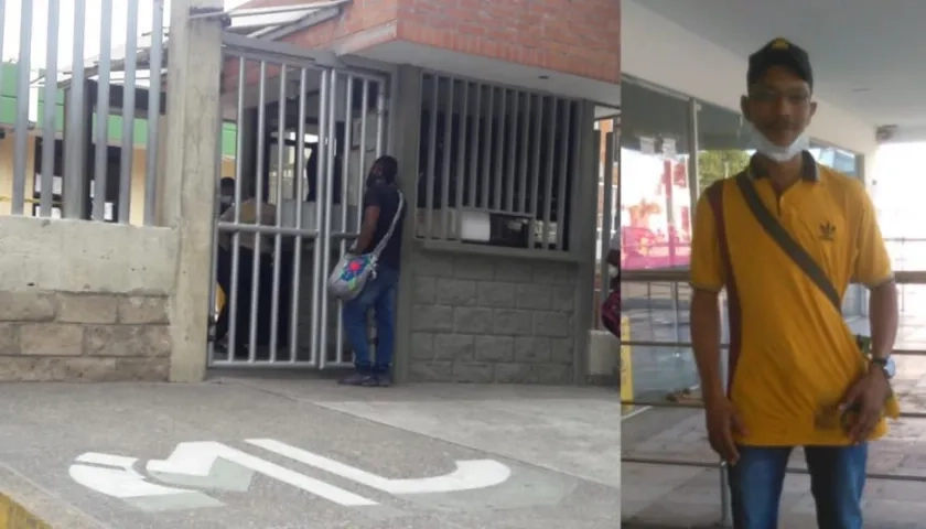 El cuerpo de John Jairo Serpa Niebles fue llevado a Medicina Legal. 