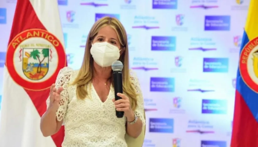 La Gobernadora del Atlántico, Elsa Noguera.