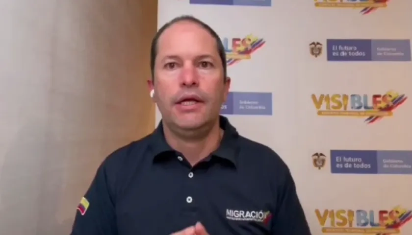 Juan Francisco Espinosa, director de Migración Colombia.