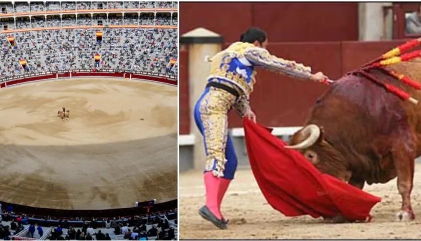 El torero colombiano César Rincón en el ruedo de La Ventas.