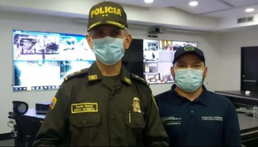 GR Diego Rosero, Comandante de la Policía Metropolitana.