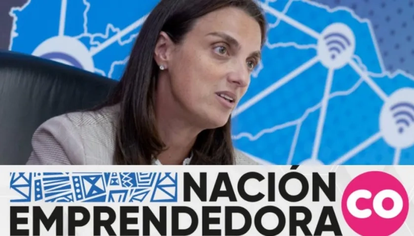 Karen Abudinen, ministra de las TIC.