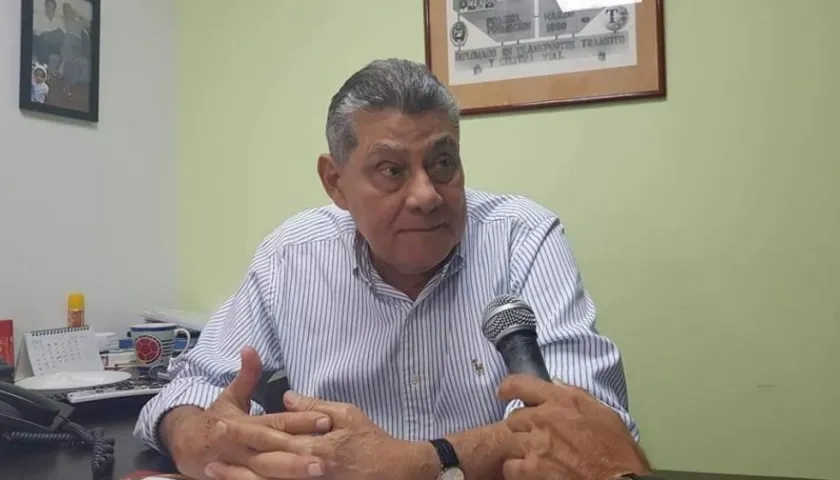 Jairo Vásquez Gutiérrez, empresario transportador de Puerto Colombia.
