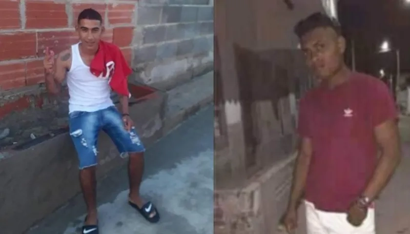 Álvaro Junior Castaño y Andrés Felipe Ardila. 