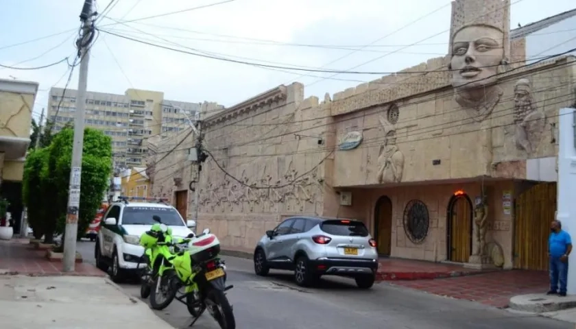 Los hechos ocurrieron en este motel del centro de Barranquilla. 