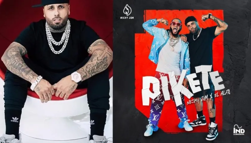 Nicky Jam lanzó este viernes su nuevo sencillo con El Alfa.