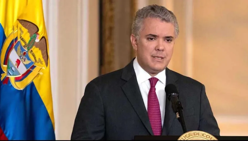 Iván Duque, Presidente de Colombia.