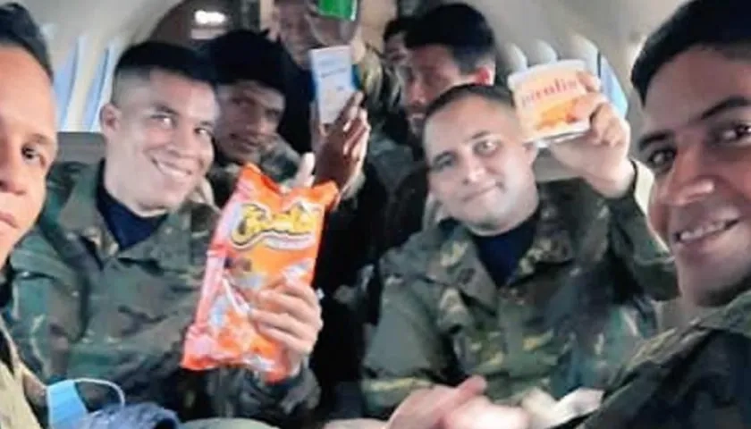 Los militares venezolanos.