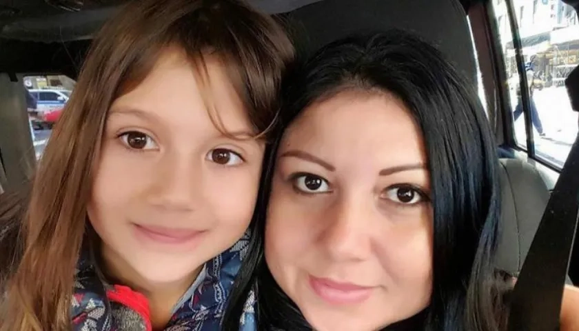 Daniela y su mamá, Liliana Moreno.