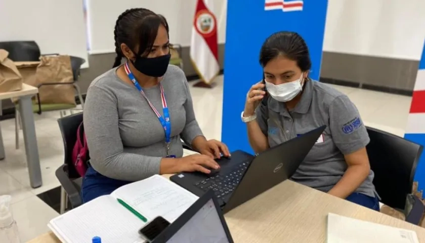 Pre registro de venezolanos en el Estatuto Temporal para Migrantes.