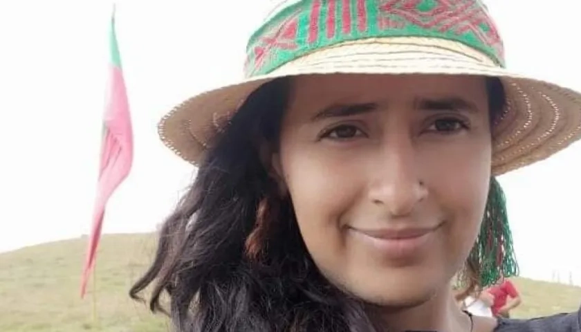 Beatriz Cano, comunicadora de la Asociación de Cabildos Indígenas del Norte del Cauca.