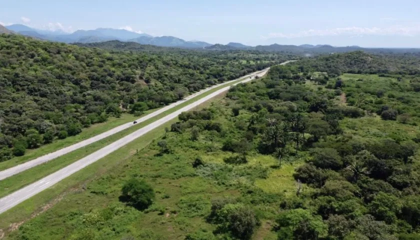 Un tramo de la Ruta del Sol 3.