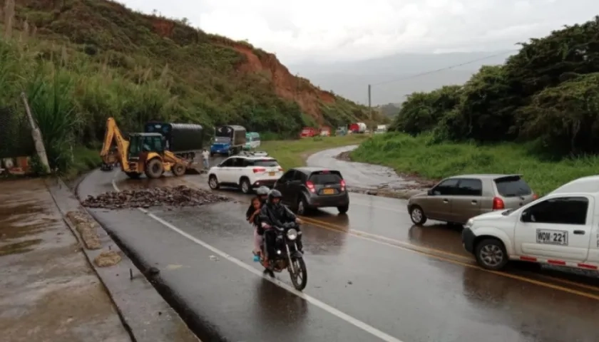 El flujo vehicular se reactivó de inmediato.