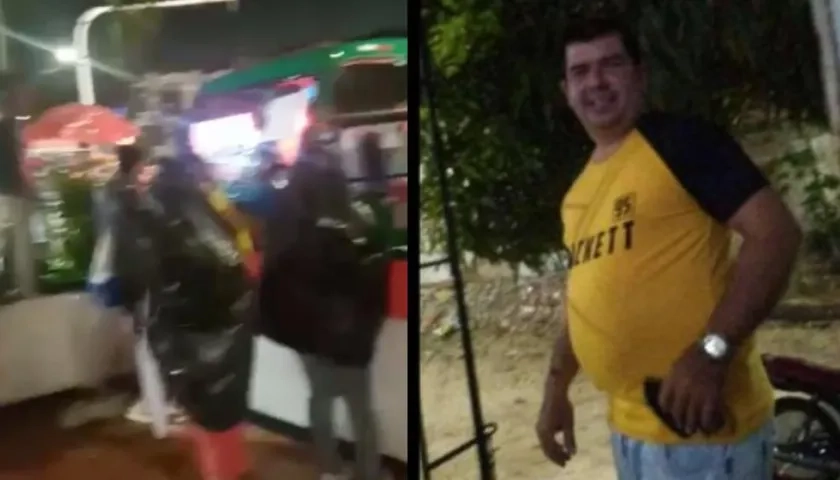 Lugar de los hechos y Jhon Ropero Rincón.