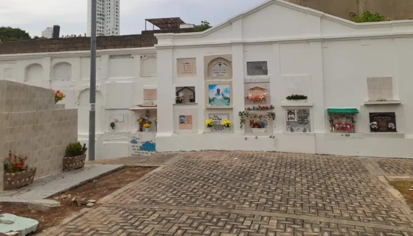 Cementerio Distrital en Cartagena.
