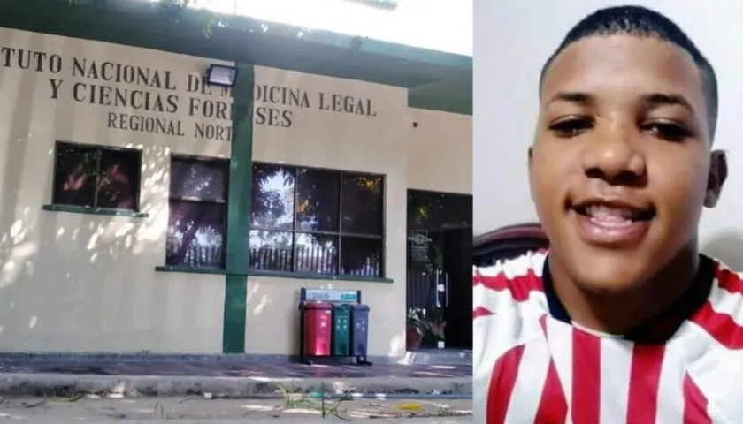 El cuerpo de Daniel Enrique Sanjuan Gutiérrez permanece en Medicina Legal. 