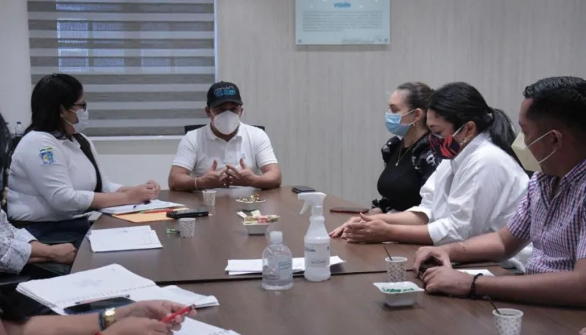 Consejo Extraordinario de Seguridad en Puerto Colombia.