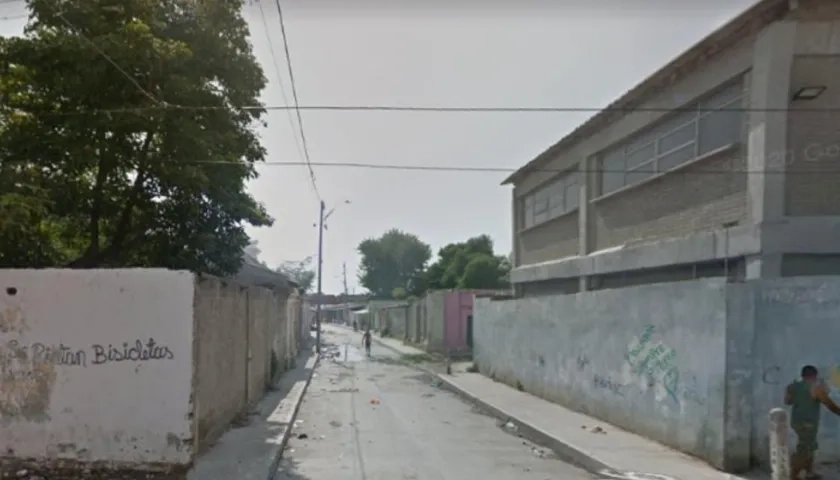 Carrera 36 con calle 28, lugar de los hechos. 