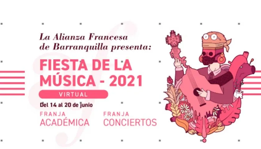 Los eventos académicos irán del 14 al 19 de junio a través del Facebook Live de la Alianza Francesa de Barranquilla. 