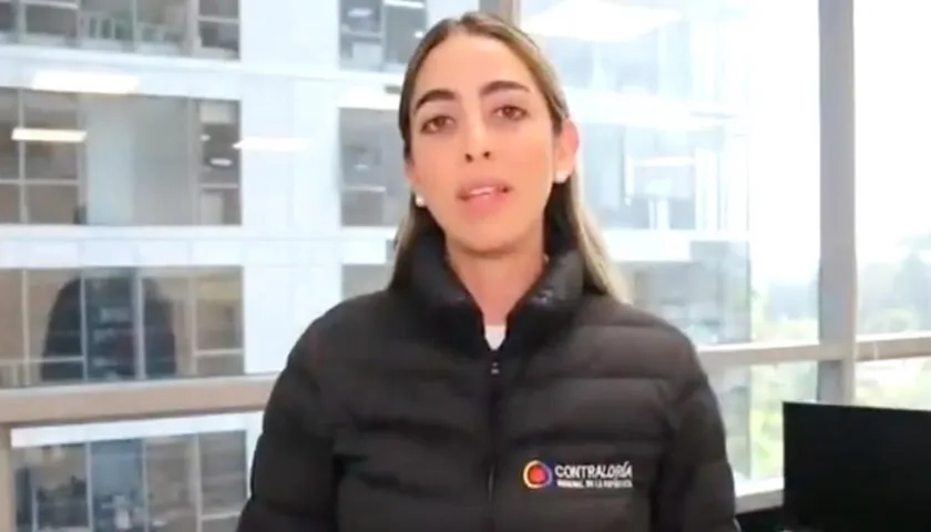 Jehan Alí Cabrales, Contralora Delegada para el Sector Trabajo.