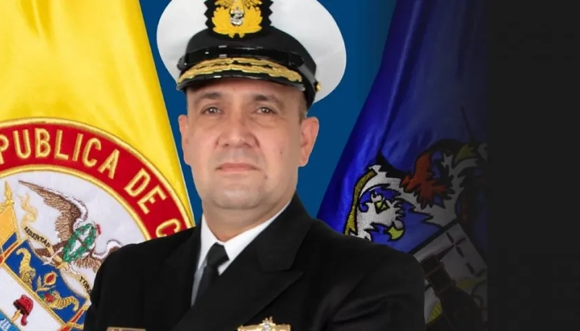  El contralmirante José David Espitia Jiménez.