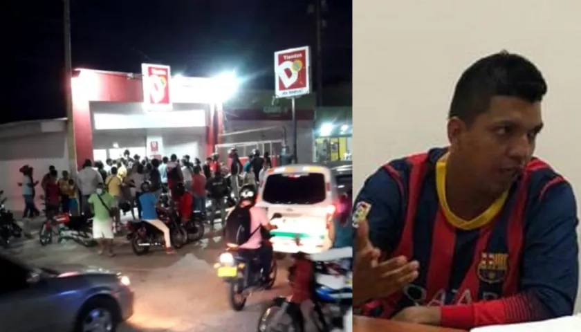 Andrés Alfonso Mendoza Castro fue asesinado al interior de este supermercado D1.